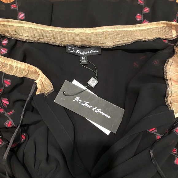NWT For Love and Lemons Embroidered Dress Size M - Picture 8 of 8